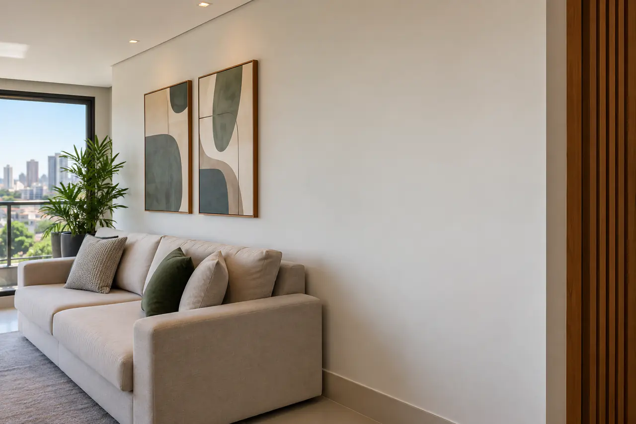 Resultado profissional de pequenos reparos em drywall em Ribeirão Preto