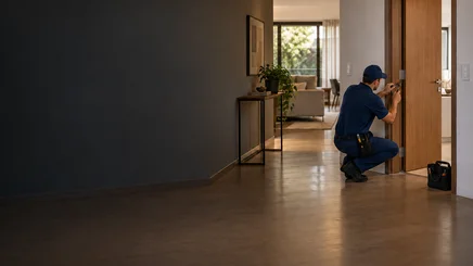 Serviço de ajuste de dobradiças realizado por marido de aluguel em Ribeirão Preto