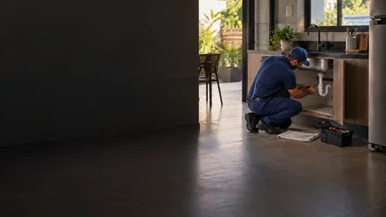 Serviço de conserto de vazamentos realizado por marido de aluguel em Ribeirão Preto